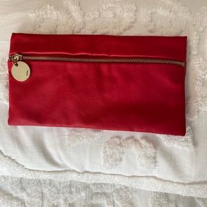 Vintage The Limited Bright Red Clutch